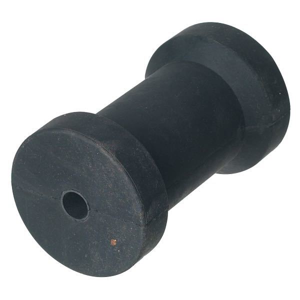 SeaTec kølrulle med hul på 16mm, set fra siden