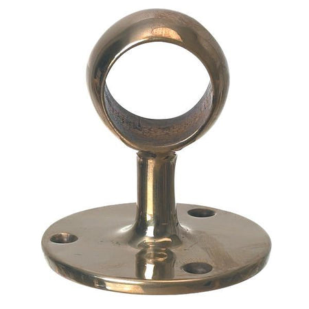 Messing mellemstykke fra Foresti til 30mm stok, præsenteret i en bådkontekst.