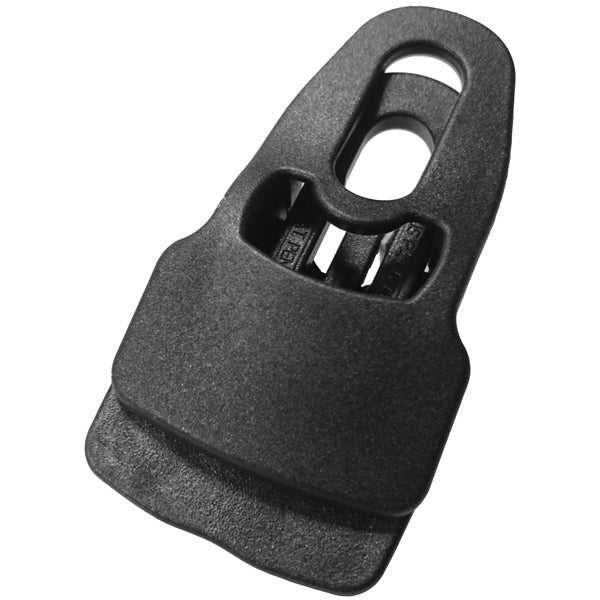 SeaTec Holdon midi multiclip fasteners i sort, vist fra siden.