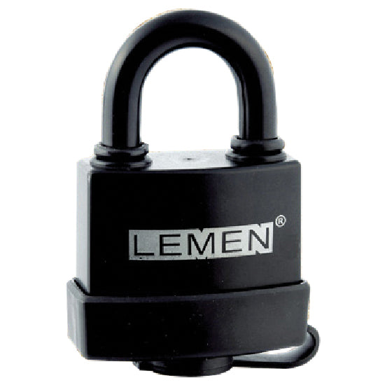SeaTec hængelås LEMEN set forfra med ABS-belægning