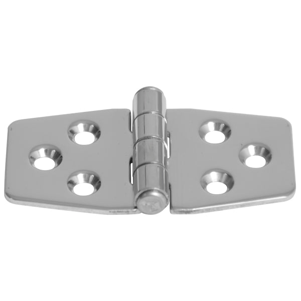 Roca hængsel 76x40mm RF 316 set fra siden, ideelt til bådmontage.
