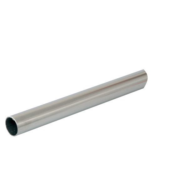 SeaTec gelænderrør i rustfrit stål, 2 meter langt, set fra siden