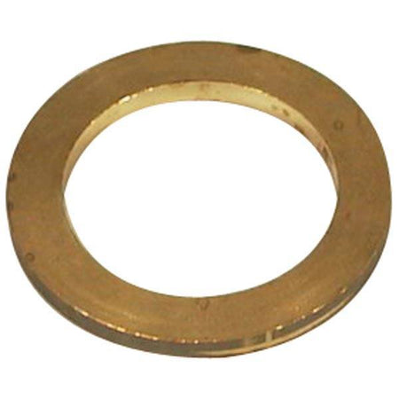 Guidi messing skive 1/2" set fra siden med klar baggrund