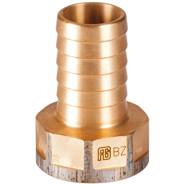 Guidi slangestuds i bronze, vises fra siden, velegnet til bådinstallation.