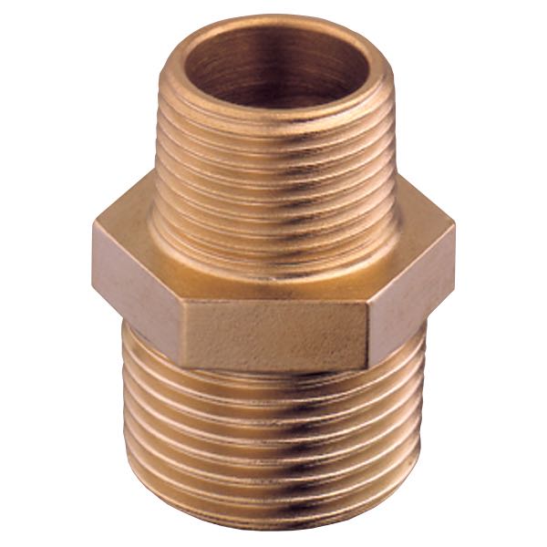 Guidi brystnippel i bronze set fra siden