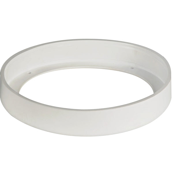 Hvid SeaTec plast ring til 3 kg gasflaske set fra siden.