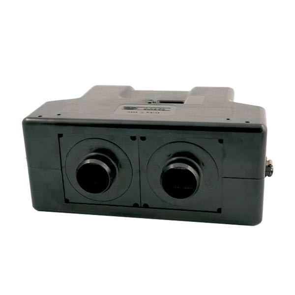 SeaTec varmeapparat 12V 70W set forfra med mål 272×115 mm