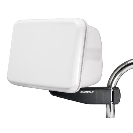 ScanStrut arm pod til skærm monteret på bådens dashboard