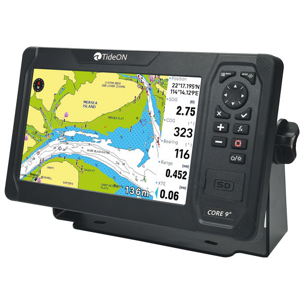 TideON, Core 9" kortplotter med høj lysstyrke