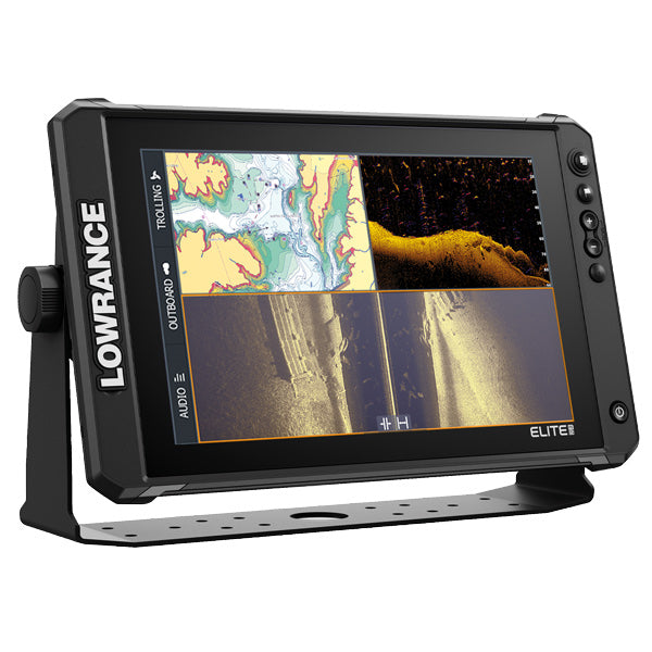 Lowrance Elite FS 12 skærm set fra fronten