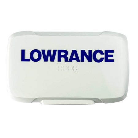 Sun cover til Lowrance hook2 4" præsenteret tydeligt på hvid baggrund