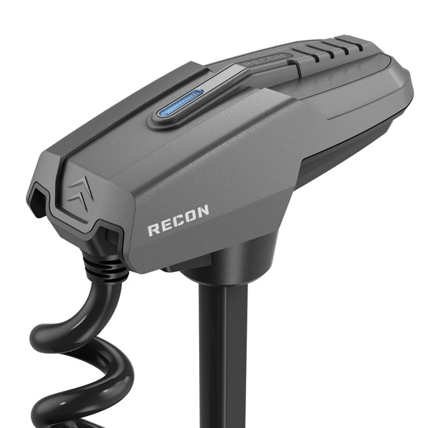 Forsiden af Lowrance RECON motoren med kontrolpanel