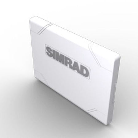 Simrad Suncover til GO12, beskyttelse mod sol og vejr, monteret på båd