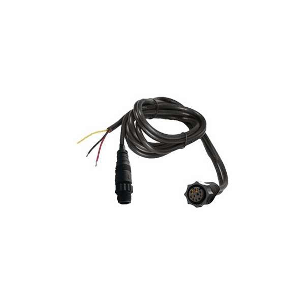 Strømkabel fra Navico med NMEA 2000 til go5 og Vulcan5, vises på hvid baggrund.