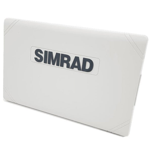 Simrad NSX 3009 solcover monteret på skærmen for optimal beskyttelse