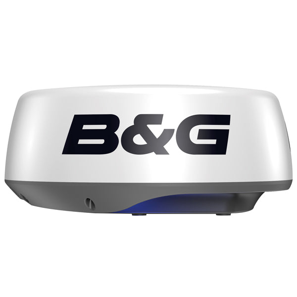 B&G Radar Halo20 set forfra, klar til montering på båd