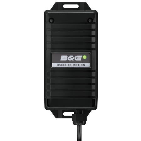 B&G H5000 3D motion sensor set forfra, klar til montering på båd