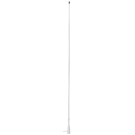 Scout KS-22 VHF antenne vist fra siden med kabel og stik