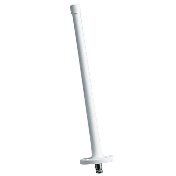 Glomex RA1281 AM/FM antenne med 3 meter kabel, set fra siden.