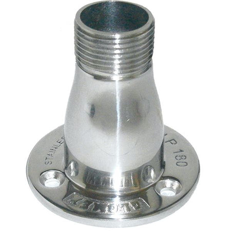 Glomex PRM180 antenneholder med 1" gevind, set fra siden