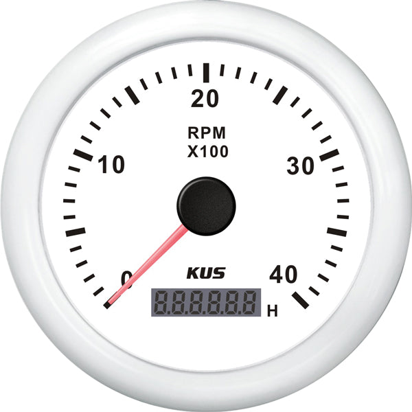 Kus omdrejningstæller til dieselmotor, måler 0-4000 RPM