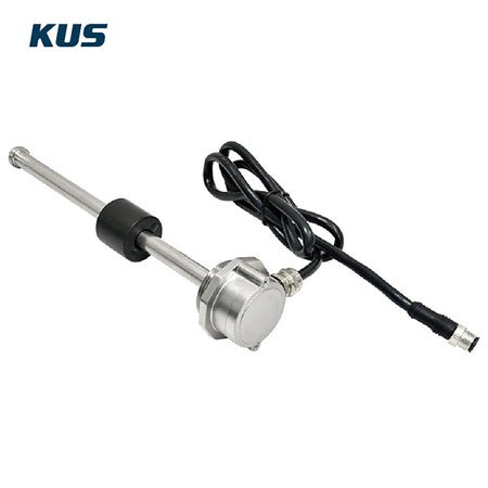 Kus brændstof/vand giver NMEA2000 set forfra med tilslutningskabel.
