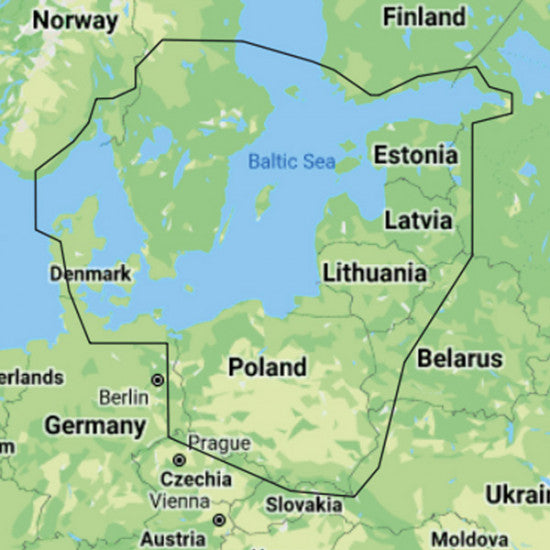C-Map Y299 kort for Danmark til plotter med detaljeret søkortlægning