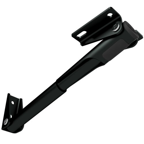 Roca Rakego støtte i brug på båd, klappet sammen og stabiliseret.