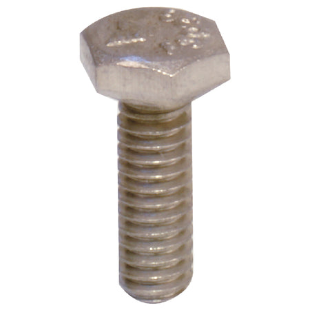 SeaTec bolt til amerikanerstol, 1/4 x 3/4", set fra siden med gevind