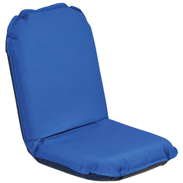 Comfort Seat cockpit hynde i middelhavsblå farve, vist ovenfra med mål 92 x 42 x 8 cm