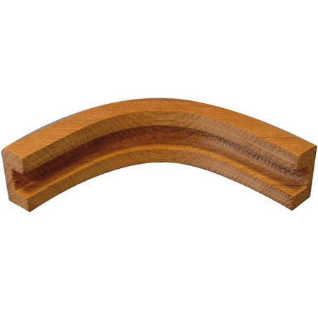 Mahognivinkel fra SeaTec, 16 x 7 mm, ideal til bådmontering.