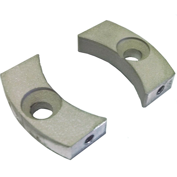 Tecnoseal monteringsbeslag til Volvo 120s anode set forfra.