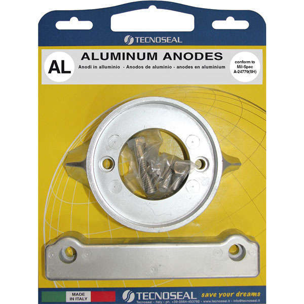Tecnoseal Alu kit til Volvo 280, præsenteret på en hvid baggrund.
