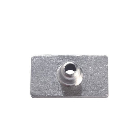 Tecnoseal zinkanode set skråt, designet til Mercury motorer 4.5-9.9hk.