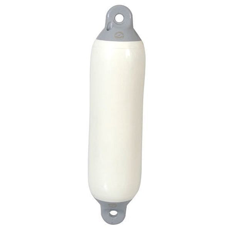 Dan-Fender 520 med hvid og grå top, vist fra siden.