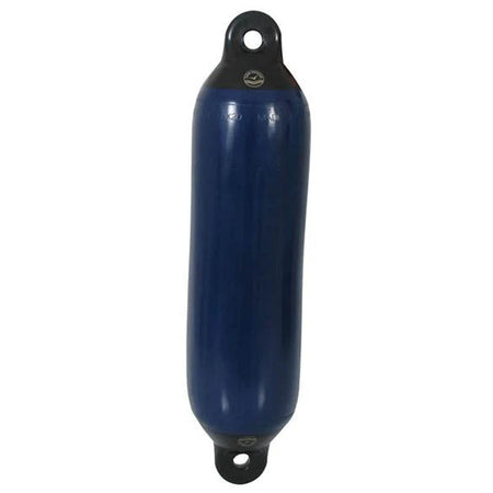 Dan-Fender 1242 fender i marineblå med sort top set forfra