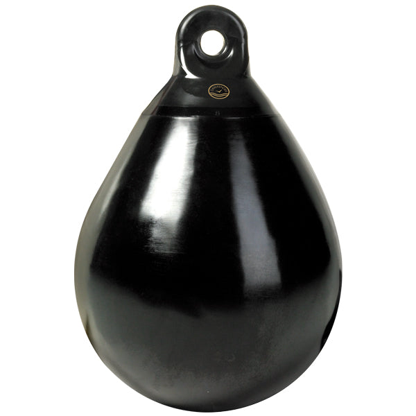 Dan-Fender Jordbær B60 sort Ø480mm, set fra siden med blødt lys.