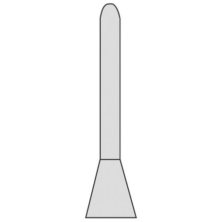 Dan-Fender vantskrue beskytter set forfra, klar til montering på riggen.