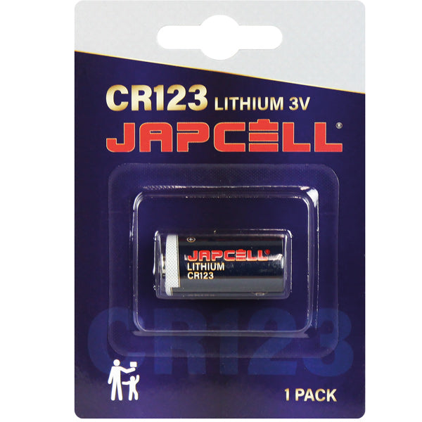 SeaTec CR123 3V lithium batteri set fra siden, ideelt til bådudstyr