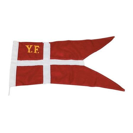 Yachtflag 1852 i størrelse 42 x 80 cm med snor monteret