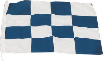 Int. signalflag fra 1852, størrelse 30x45 cm, hængende på båd