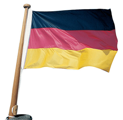 Adela bådflag Tyskland 120 cm flagerer stolt i vinden på en båd