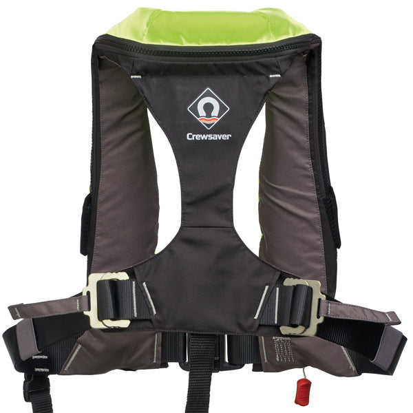 Crewsaver flydevest med detaljeret udsigt bagfra