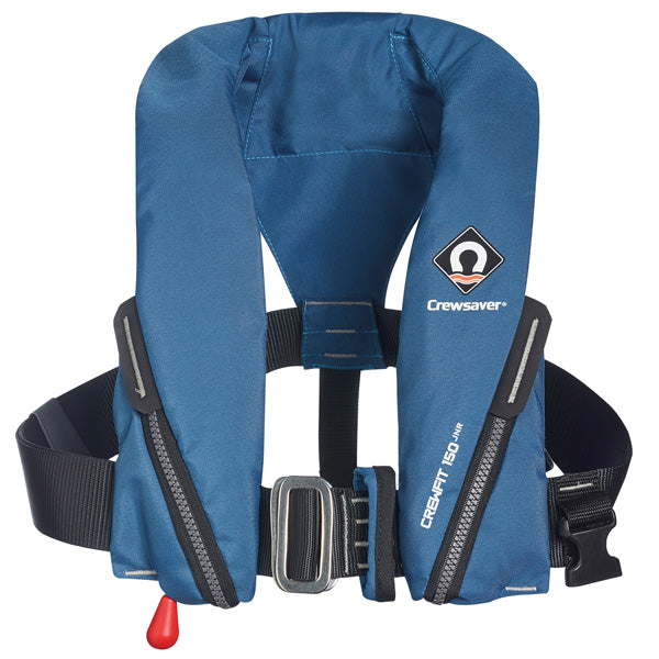 Crewsaver Crewfit 150N Junior Harness i blå farve for børn mellem 20-50 kg
