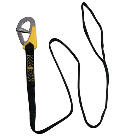 Lalizas livline med en krog, 150 cm lang, velegnet til sikkerhed på båden.