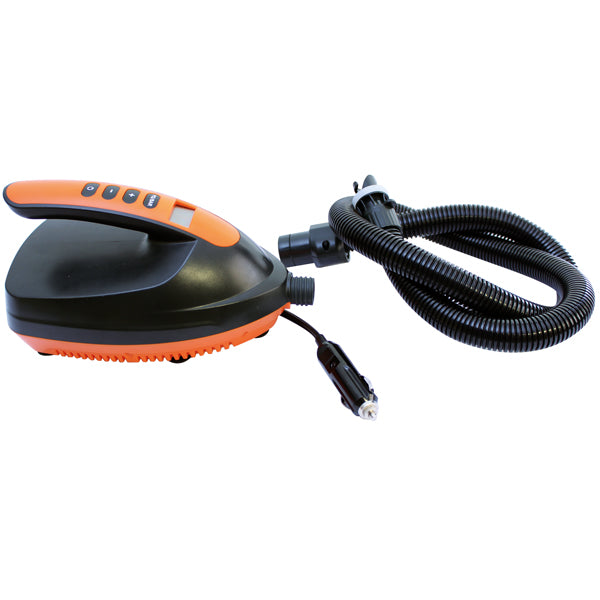 SeaTec luftpumpe 12V med gummislanger, klar til brug
