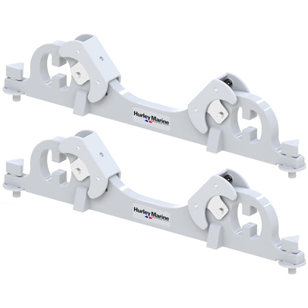 Hurley Davits Chocks set fra siden, fremhæver designets kvalitet.