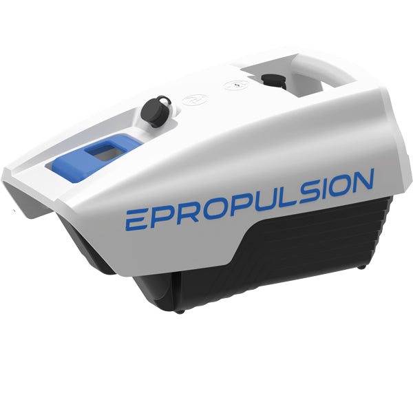 Epropulsion batteri 48V/1276Wh set fra siden med tilslutningspunkter