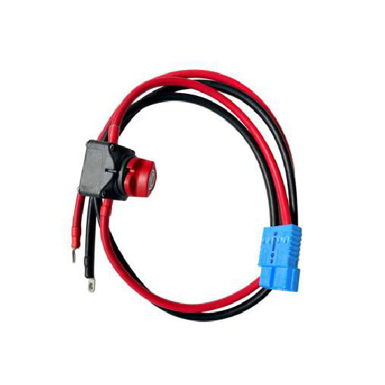 Epropulsion Spirit 1.0 PLUS/EVO ekstern batterikabel set forfra med tydelig ledning.