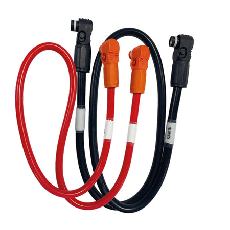 Epropulsion E batteri kabel sort/rød 35mm2, 15 cm langt til el-motor tilbehør.